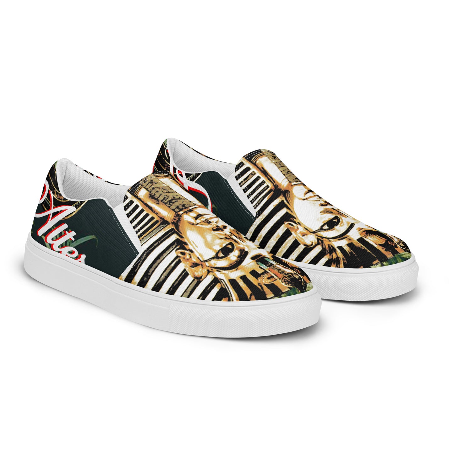 HighAlter Egyptian King Men’s slip-on canvas shoes